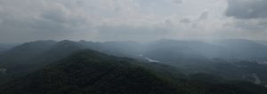 View from Pinnacle Peak Overlook at Cumberland Gap National Historic Park