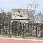 Paterson Great Falls stone external entrance sign
