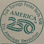 Tule Springs Fossil Beds NM America 250 commemorative passport cancellation stamp The American Revolution
